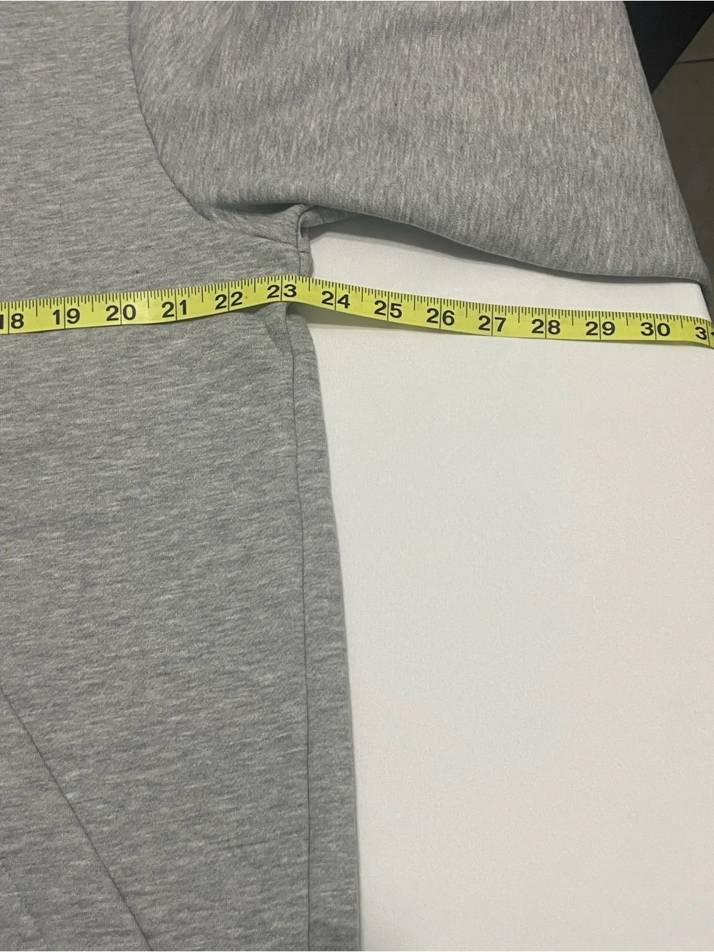 NWT adidas Gray Hoodie with Blue Logo Graphic pullover